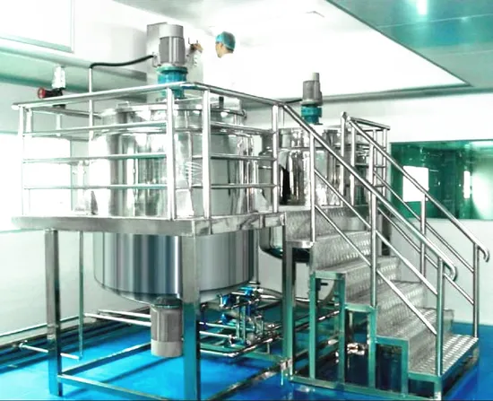 Versatile 50-5000L Industrial Shampoo and Shower Gel Mixer