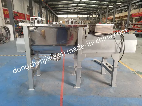 Dzjx Industrial Food Dry Powder Mixer Ribbon Blender Powder Mixing Machine