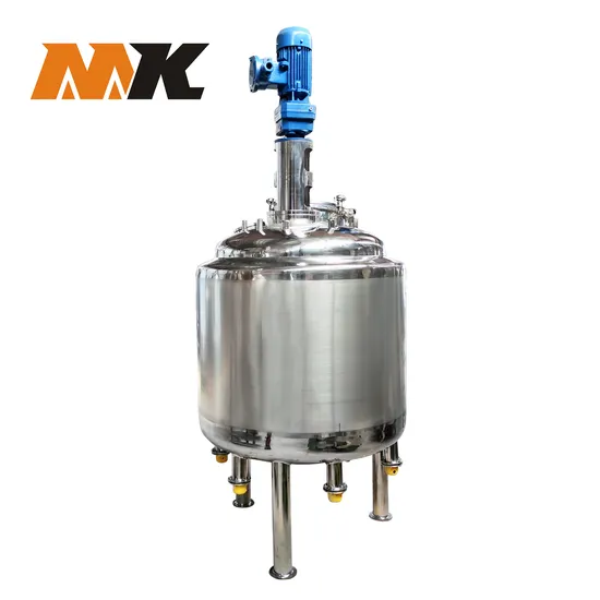 500L Mix Caustic Soda Chemical Electric Heating Mixing Tank