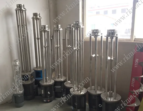 5.5kw High Shear Homogeniser Homo Mixer Homogenizer Body Cream Homogenizer