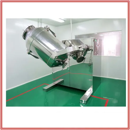 Stainless Steel Three Dimensional Mixing Machine for Ingredient Blending