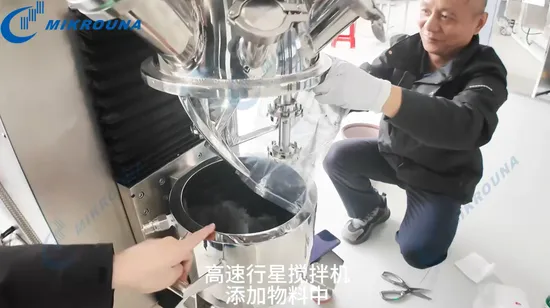 Lithium-Ion Battery Slurry Agitator for Lithium Battery Industry