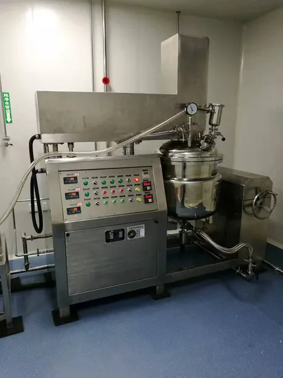 Cosmetic Homogenizer Mixer Machine