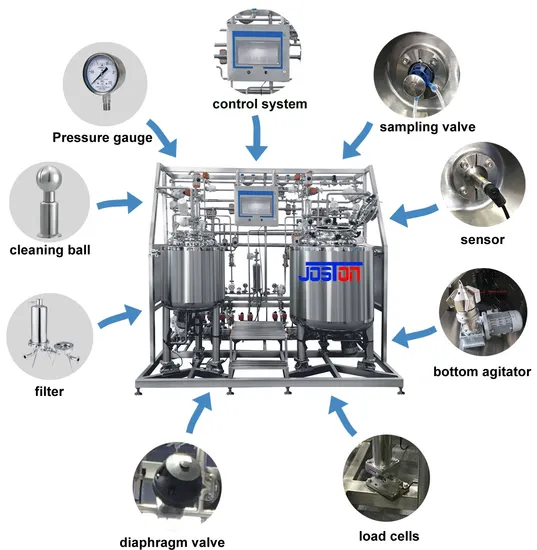 Ophthalmic Solution Preparation Vessel Tank System