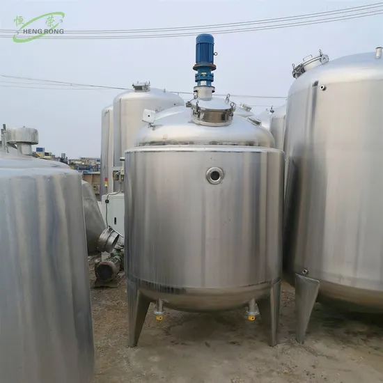 Electric Heating Mixer Mixing Tank 304 Food Grade Storage Tank