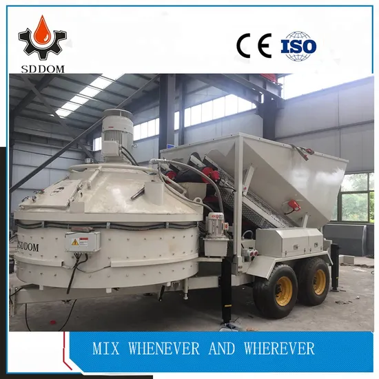 Sddom Mobile Concrete Mixing/Batching Plant for Concrete Production