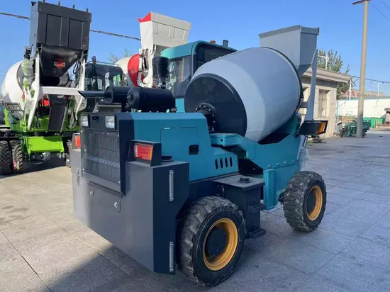 Sqmg Factory Customization 0.8 M3 Cement Transit Mixing Movable Mini Concrete Mixer