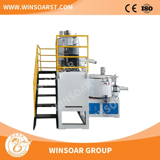 Winsoar Fully Automatic Plastic Heating Cooling Mixer/SRL-Z High Speed PVC Raw Materials Hot Cold Mixer
