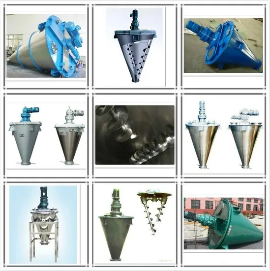 Manufacturer of 3000 Liter Singgle or Double Screw Cone Powder Mixer