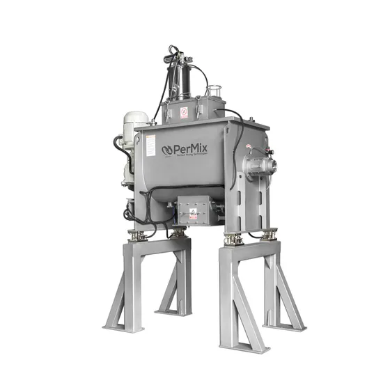 SS304 Single Shaft Fluidized Mixers Better Than Traditional Ribbon Blender
