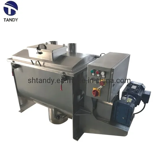 Organic Particle Homogenization Ribbon Mixer Machine
