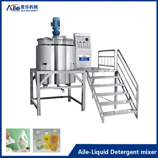 Liquid Detergent Cosmetics Mixing Manufacturing Plant Mixing Machine