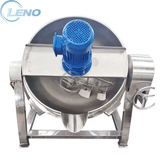 SS304 Electric Heating Jacket Kettle with Agitator