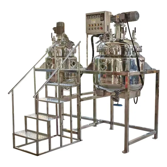 Stainless Steel Soap Mixer Machine Homogenizer High Shear Emulsification Reactor