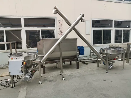 Ribbon Mixer for Spice Mixes Powder