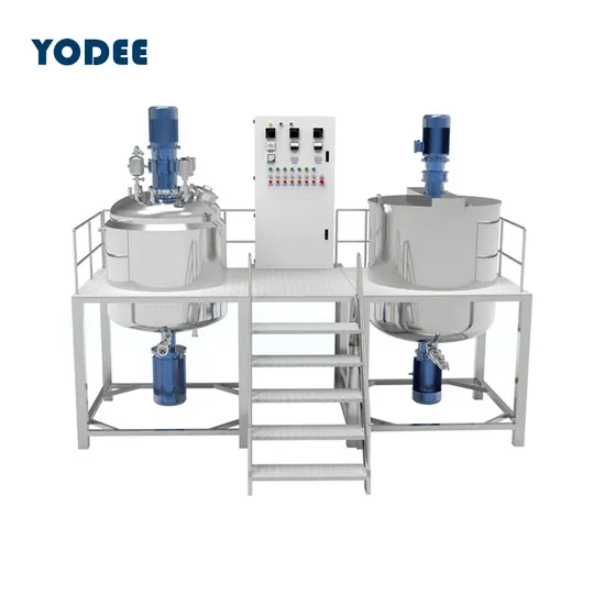 300L High Shear Homogenizer Ointment Vacuum Emulsifying Machine