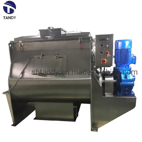 Fruit Particle Processing Non-Gravity Twin Paddle Agitation Mixer