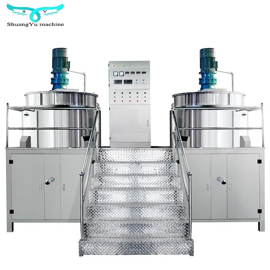 Stainless Steel Double Jacket Mixer Tank for Detergent / Shampoo Cosmetic