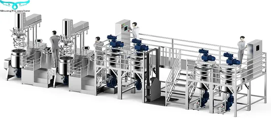 Cream Vacuum Emulsifier Lotion High Pressure Homogenizer Mayonnaise Laboratory Homogenizer Price