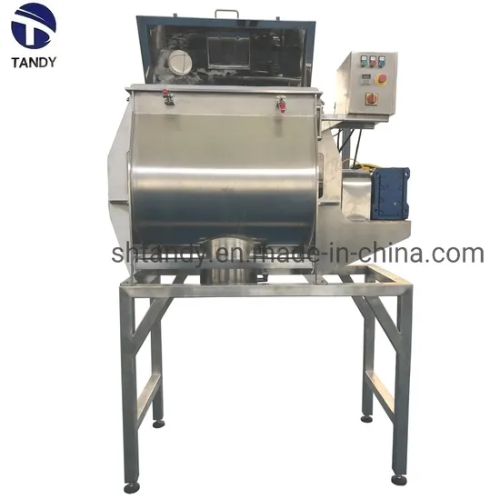 10 Cube Feet Particle Blending Blade Types Mixer Machine