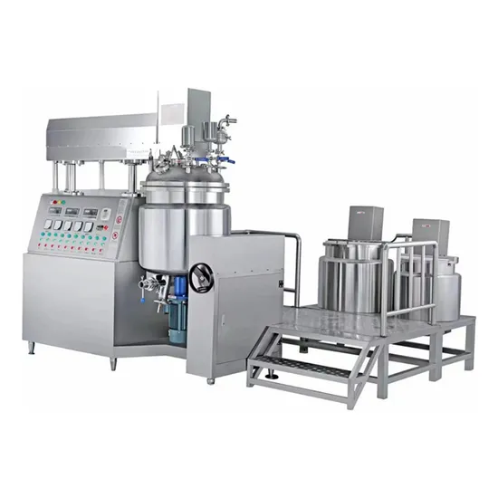 Homogenizer Design 500L Vacuum Emulsifying Mixer Machine with Multi-Ports Available
