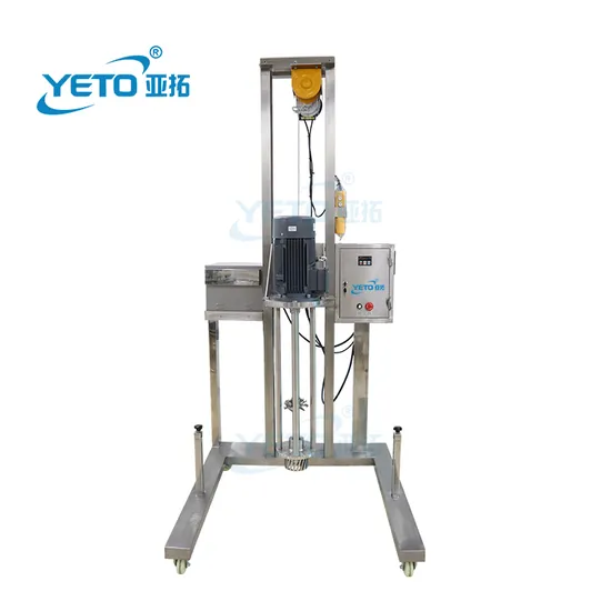 Food Grade Lifting Emulsifying Machine Mixer Homogenized for Paste