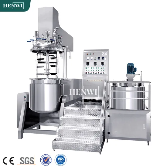 Paste Making Machine Toothpaste Production Equipment Vacuum Mixer Emulsifying Machine for Toothpaste