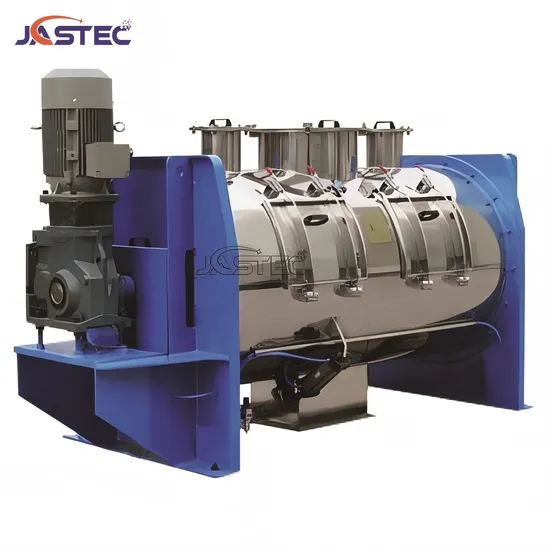 Plough-Shear Mixer for Efficient Powder Blending in The Food Industry