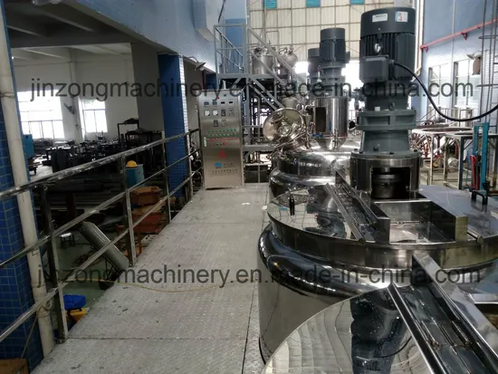 Automatic Liquid Soap Detergent Mixing Tank Production Line