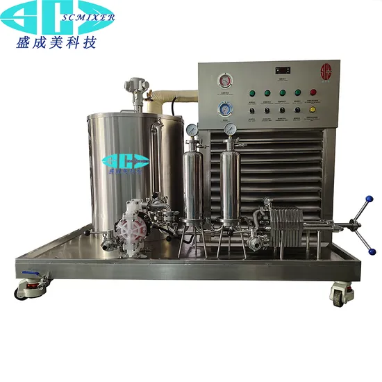 100L 300L 500L Perfume Making Machine with Mixer and Freezer