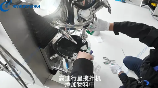 Accurate Parameter Control Battery Slurry Mixing Machine Easy to Control