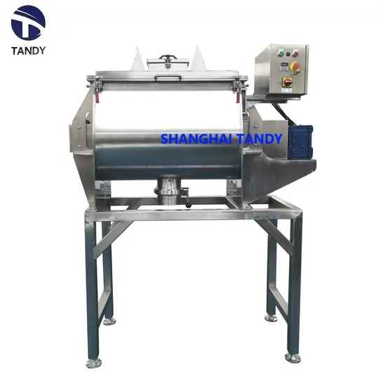Starch Powder Processing Horizontal Paddle Agitation Mixer
