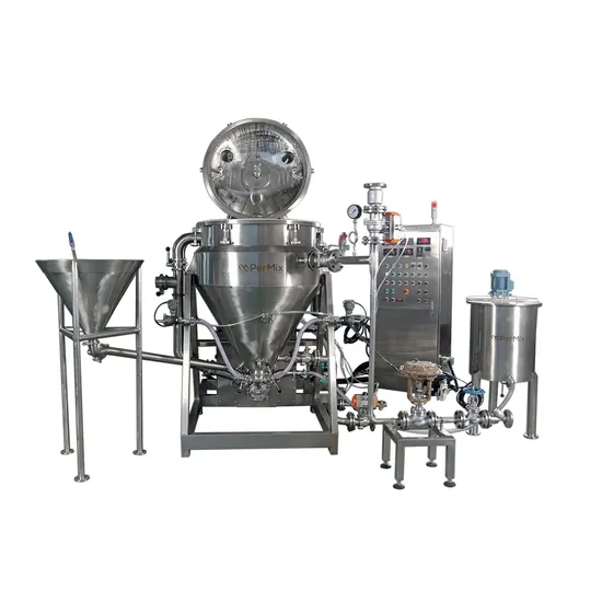 Factory Direct Sale Chemical Industrial Blender Vacuum Emulsifying Mixers
