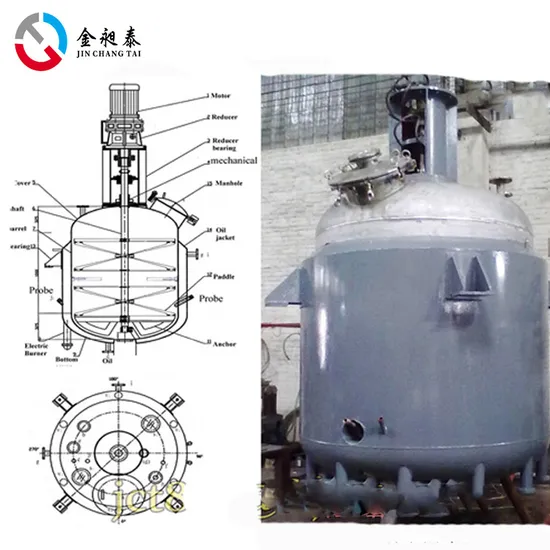 One-Piece Complete Set of Alkyd Resin Acrylic Resin PU Resin Unsaturated Polyester Resin Reaction Equipment