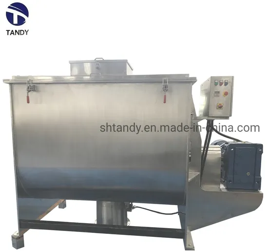 Pet Feedstuff Processing Dual Screw Mixer/Double Ribbon Blender