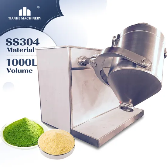 Tianhe Hot Sale Sbh-1000 for Dry Powder Mixing Blender Machine