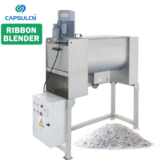 Dry Ribbon Blender Chemical Powder Mixer Machine Wldh100