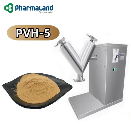 Pvh-5 Pharmaland Versatile Powder Mixing Equipment for Multiple Industrial Sectors Food Processing Powder Mixing Machine
