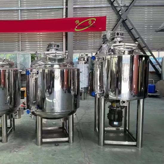 Batching Tank Emulsion Mixing Tank White Latex Mixer