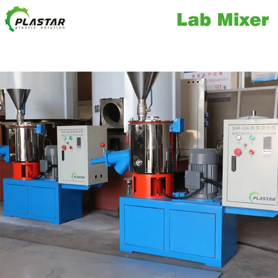 Laboratory 10L PVC Material High Speed Mixer