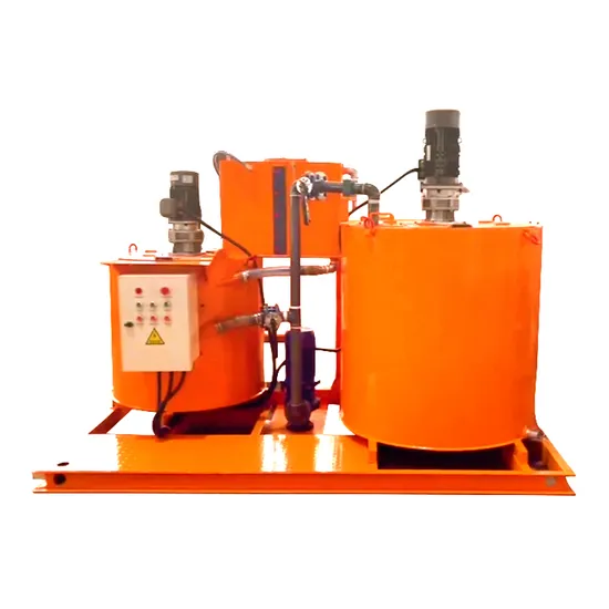 High Speed Cement Slurry Mud Grout Mixer and Agitator Machine