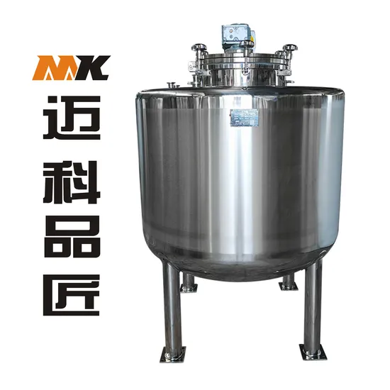 Maike 800L Stainless Steel Mixing Tank Cosmetics Blender Mixing Machine