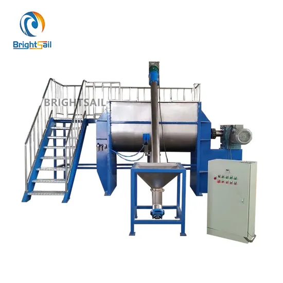 Horizontal Ribbon Mixing Machine Ribbon Mixer for Powders with CE