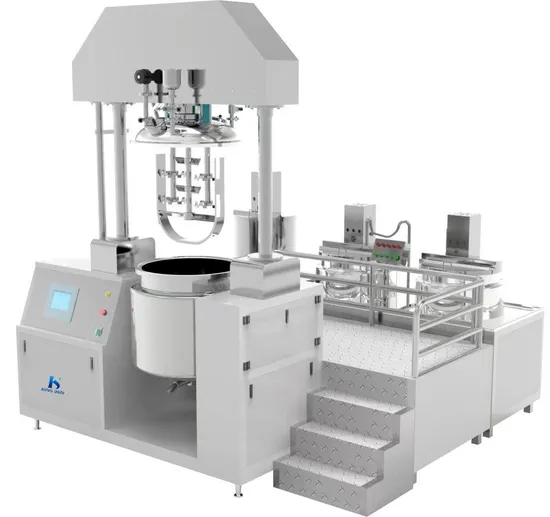 High Efficiency Vacuum Emulsifying Machine Homogeneous Emulsifier
