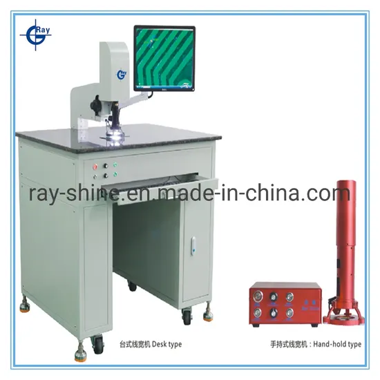 Line Spacing Tester for PCB Line Width Hole Dia Measurement