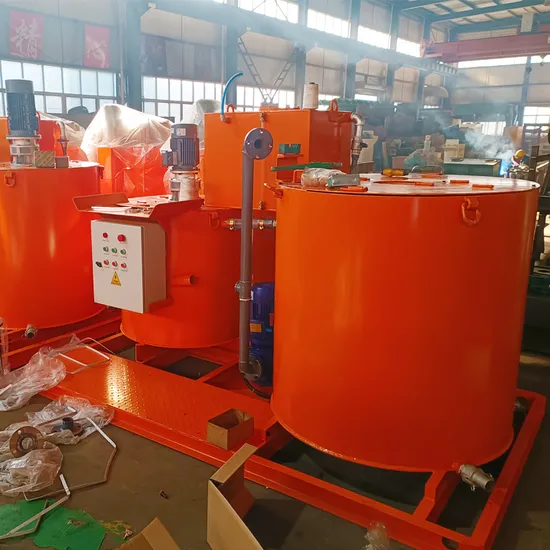 High Quality Industrial Construction Equipment Cement 500L Grout Mixer