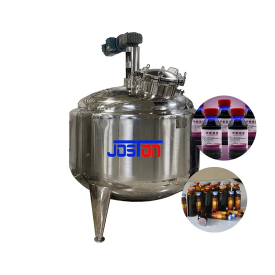 Joston 50L 100L 200L 500L Propeller Mixing Preparation Tank