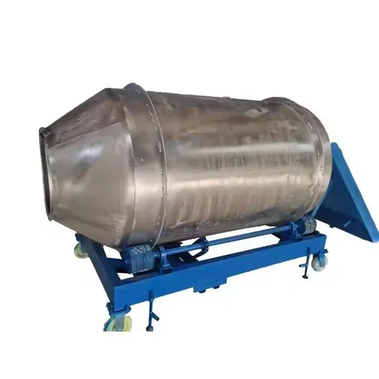 Commercial Automatic Roller Drum Pork Chicken Beef Fish Mixer Cured Meat Seasoning Mixing Machine