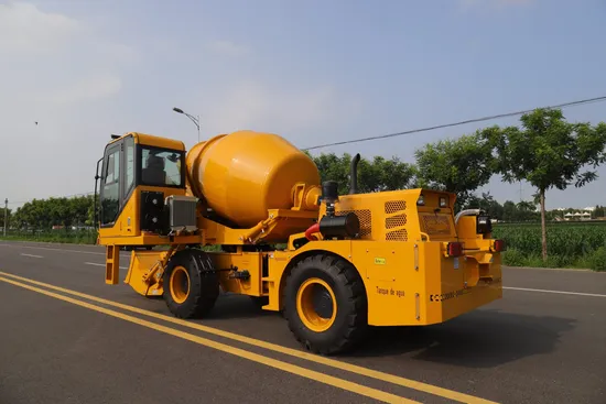 Cost-Effective 2 Cubic Meters Self-Loading Concrete Mixer Truck