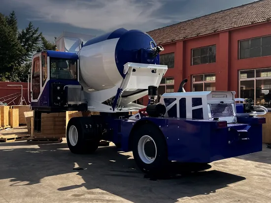 Self-Loading Concrete Mixer Truck 45 Degrees Engine Customizable 2.6m3 (2.6-4.5M3)